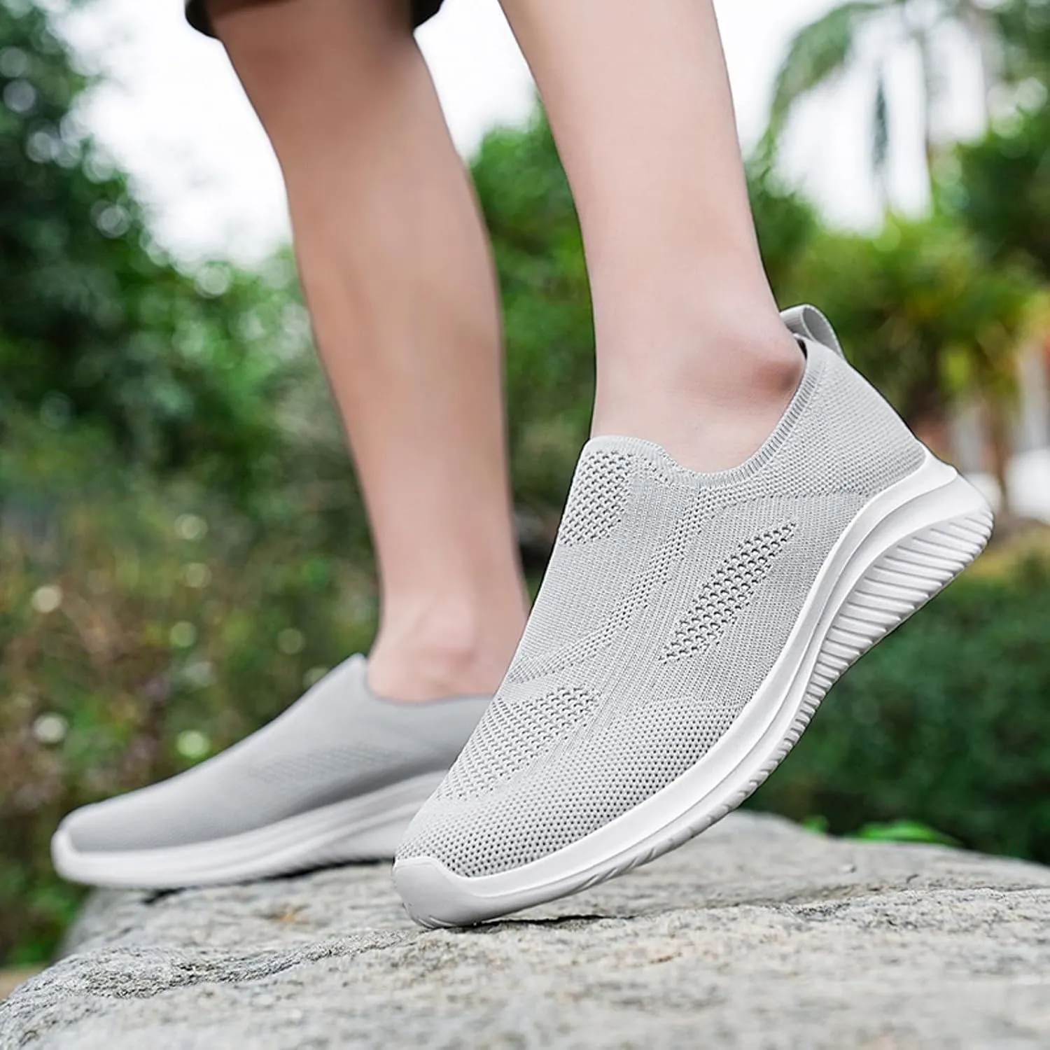 Men's Fashion Sneakers Men's Shoes Slip on Shoe for Men Sneaker for Men Mesh Breathable Sneaker