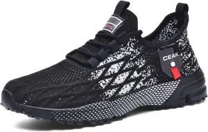 Men's High - end Ultra - Light Running Shoes for Sports Tests, Available in Large Sizes (6.5-10.5), Breathable Mesh Design