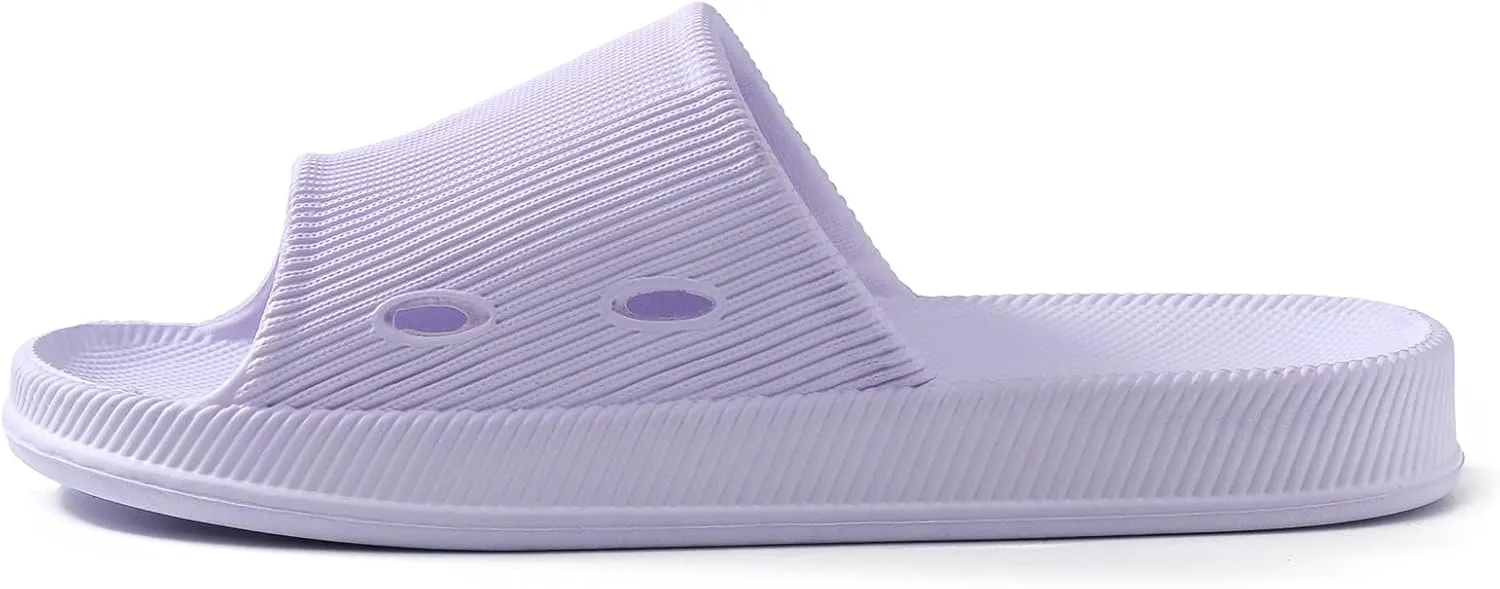 Mens Slippers Slides for Women Bathroom Slippers Men Womens Slides Dorms Travel Ultra Comfort
