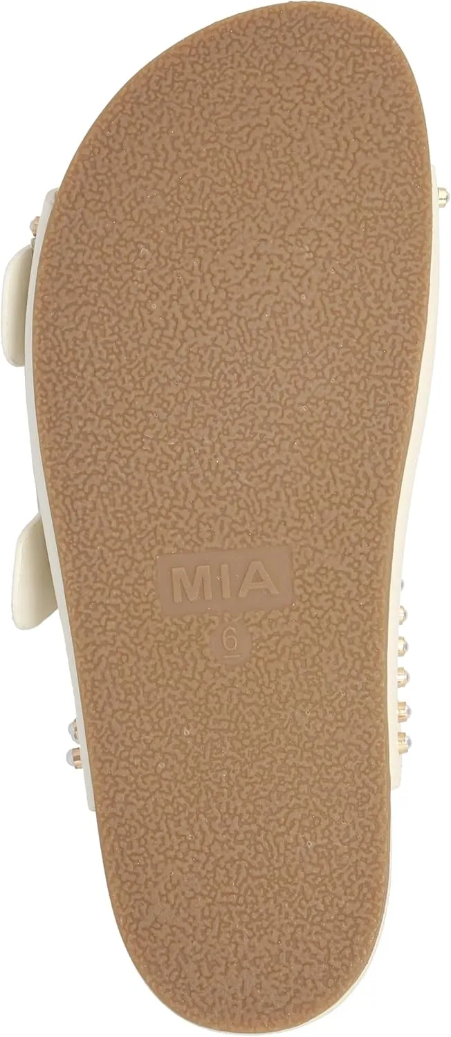 MIA Women's Brooklyn Studded Slide Sandals