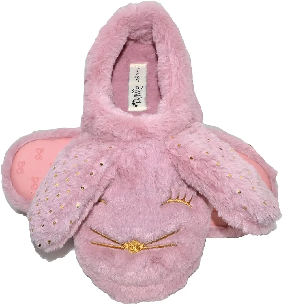 Millffy Warm Animal Soft Cozy Plush Slippers Womens House Slipper Bedroom cat Girl Fuzzy Slippers