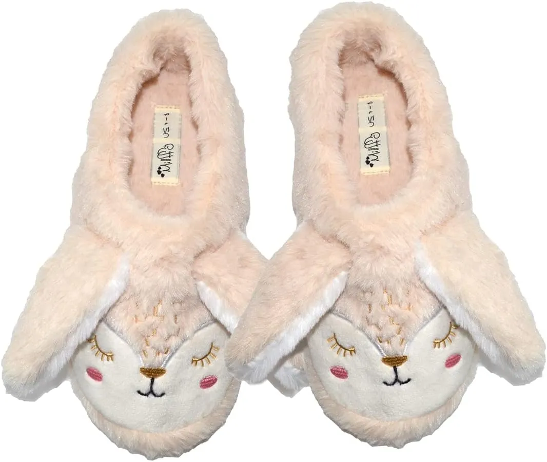 Millffy Warm Animal Soft Cozy Plush Slippers Womens House Slipper Bedroom cat Girl Fuzzy Slippers