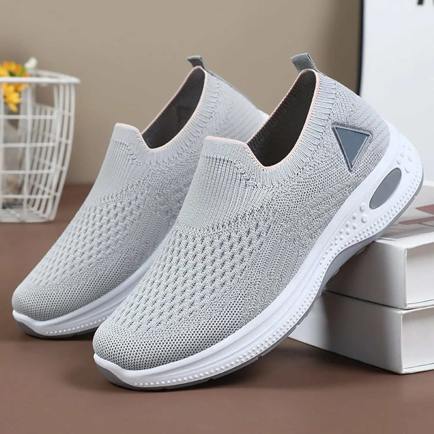 Orthowalk Womens Shoes Comfortable Breathable Mesh Fashion Casual Sneakers Work Business Daily Outdoor Sneakers
