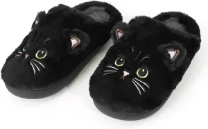 Rungion Cute Cat Sheep House Slippers for Women Men Fluffy Plush Slippers Cozy Soft Memory Foam Indoor Shoes Non-slip Winter