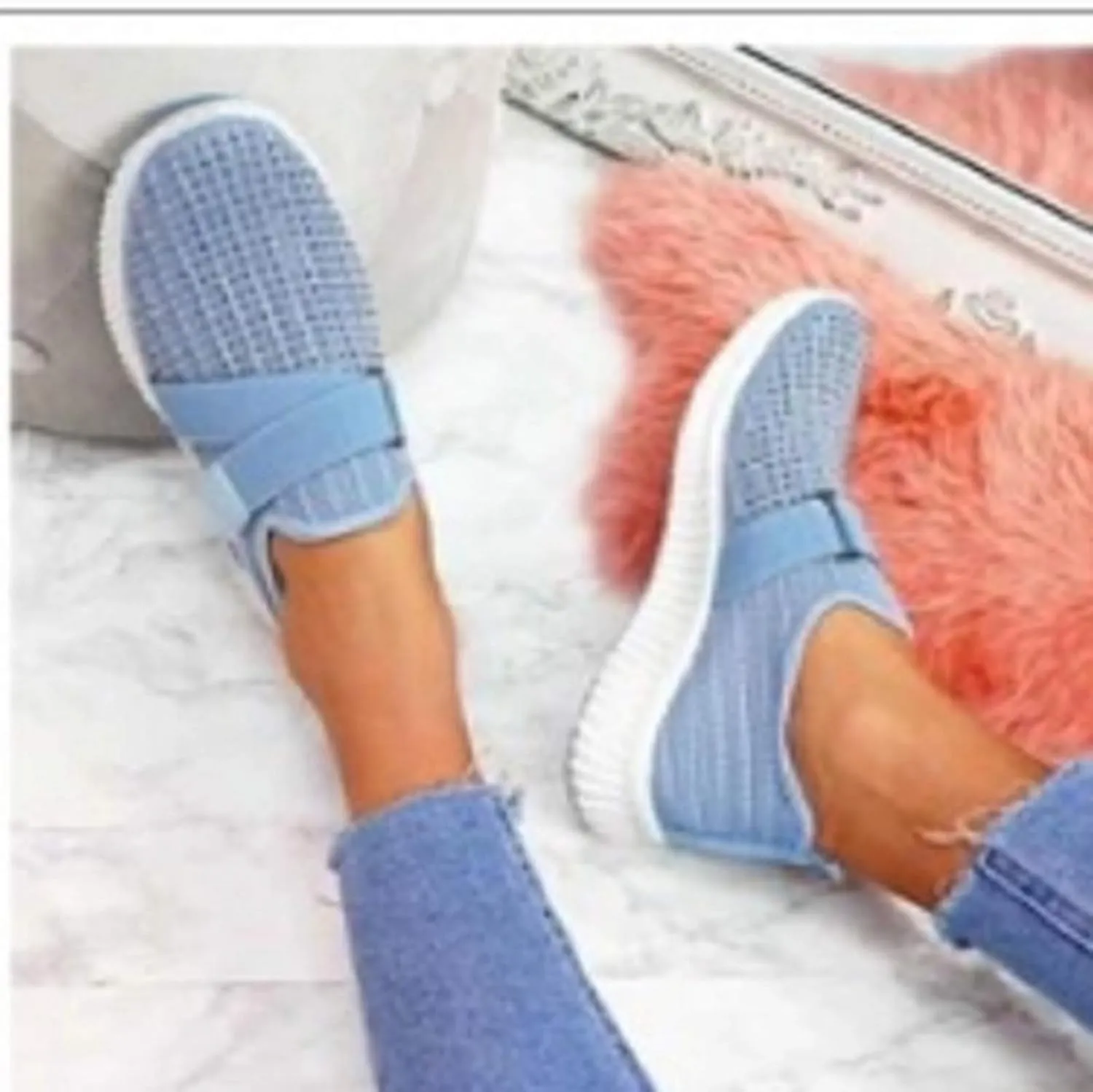 SBGMoSJ 8.5 Wide Womens Running Sneakers Walking Shoes Women Wide Width Size 9 W 8.5 Wide Womens Sneakers Running Casual Wedge Sneakers for Women Comfortable Dressy Zapatos Confortables para Mujer