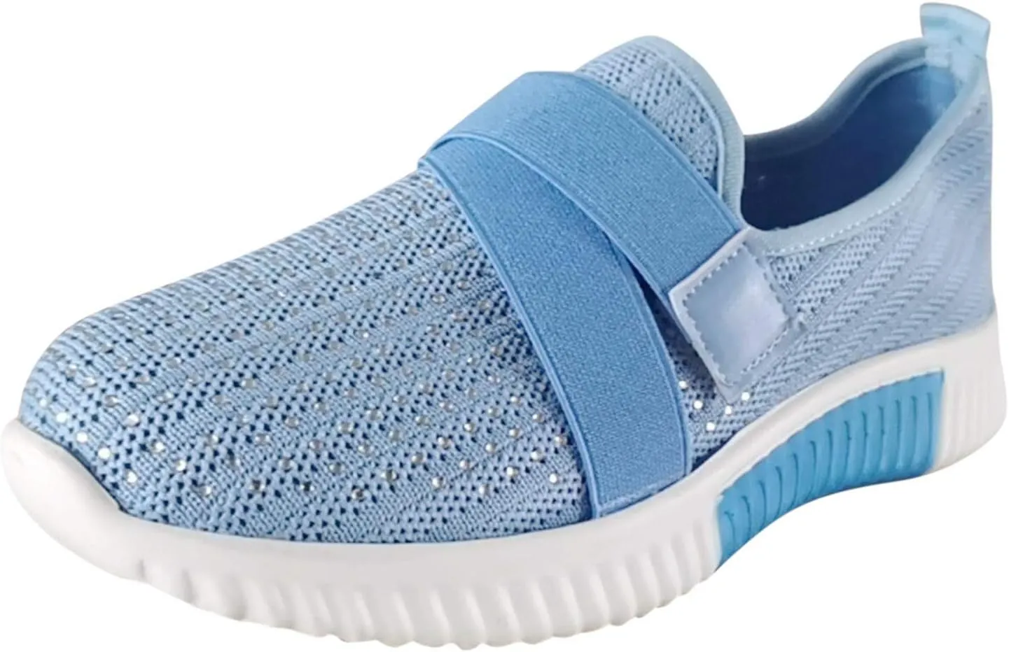 SBGMoSJ 8.5 Wide Womens Running Sneakers Walking Shoes Women Wide Width Size 9 W 8.5 Wide Womens Sneakers Running Casual Wedge Sneakers for Women Comfortable Dressy Zapatos Confortables para Mujer