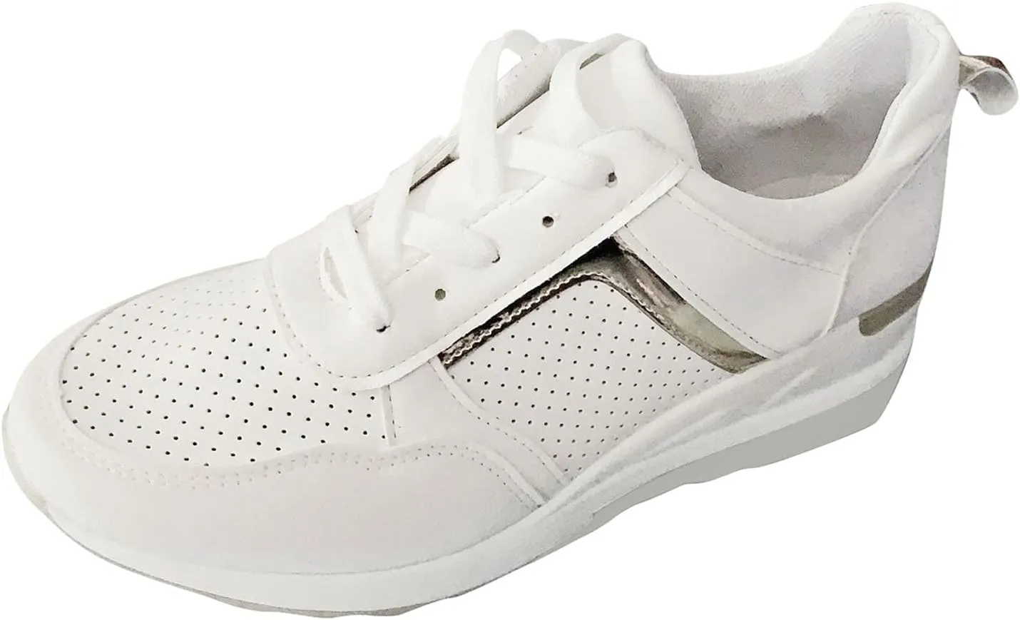 SBGMoSJ Running Shoes for Women Wide Foot Slip On Shoes for Women Indoor Womens Slip On Shoes Wide Width Size 9 Women's Wide Width Slip On Sneakers Zapatos Antideslizante para Mujer Lindos
