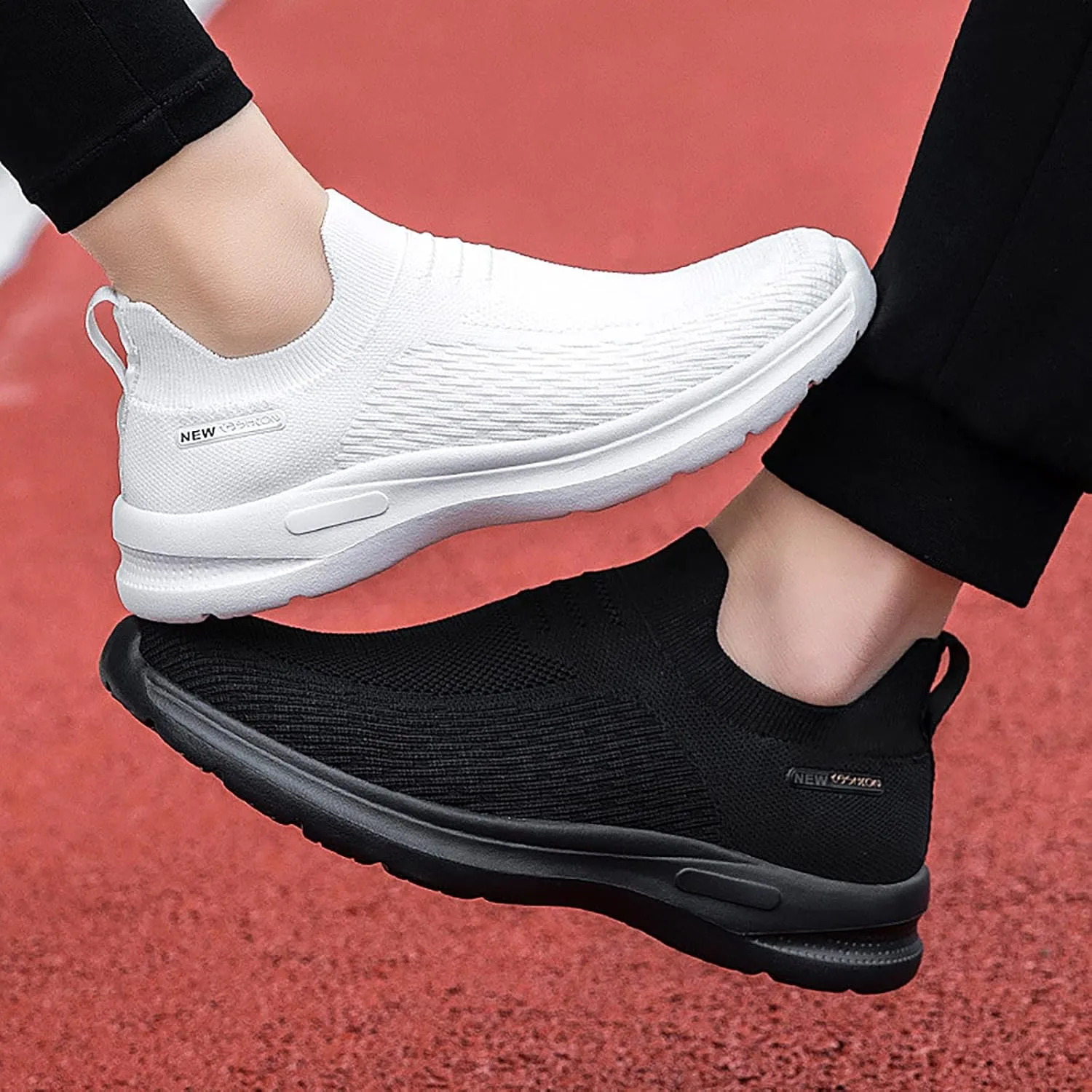 SBGMoSJ Women Shoes Sneakers 10.5 Sneakers Womens Shoes Hiking Shoes Women 7.5 Wide Black Wedge Gym Shoes for Women Athletic Shoes Women Walking Size 5.5 W