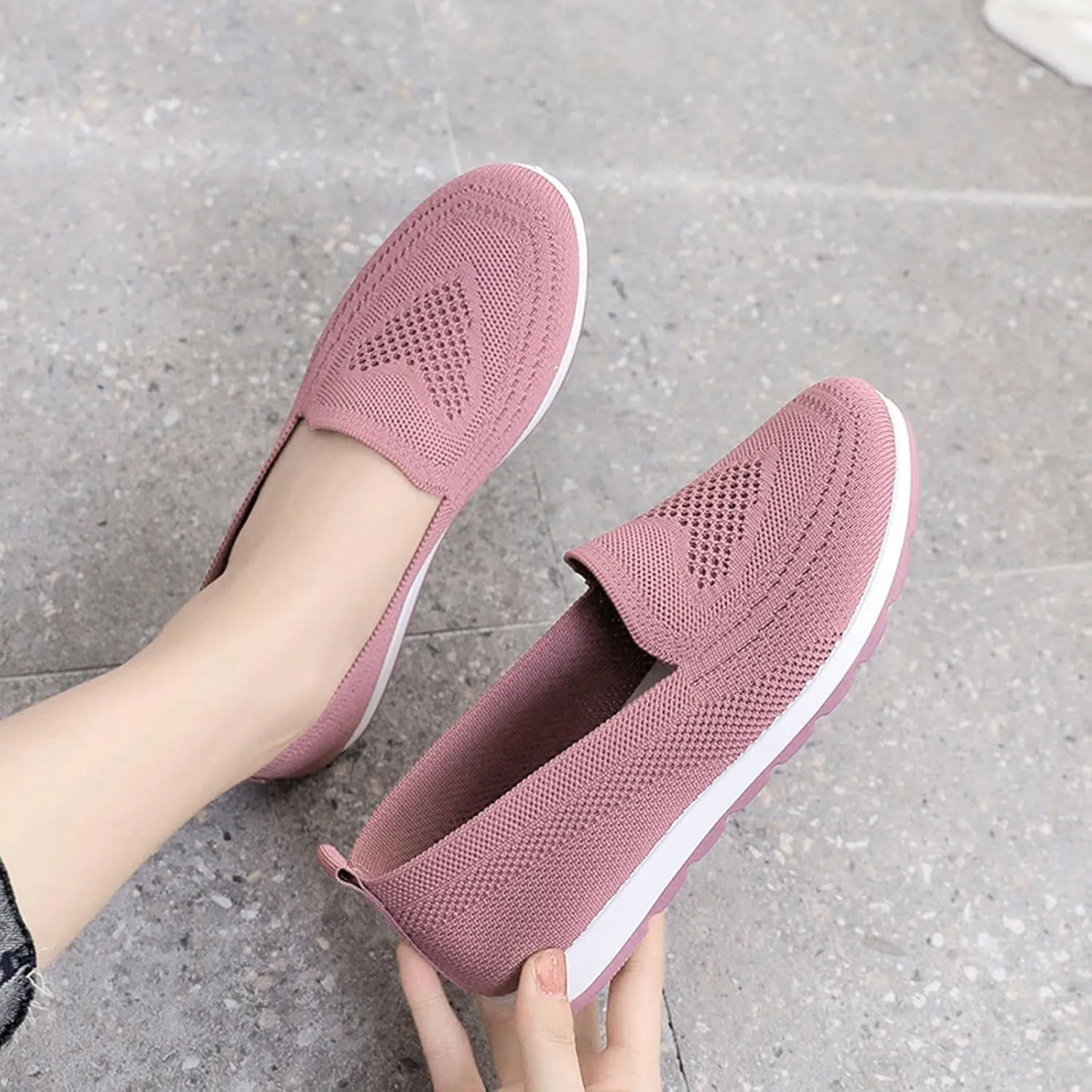 SBGMoSJ Women's Sneakers Size 8 Wide Zapatos CóModos para Hombre Womens Shoes Casual Fall Slip Ons Fashion High Top Sneakers for Women 2023 Glitter Women Orthopedic Sneakers Extra Wide