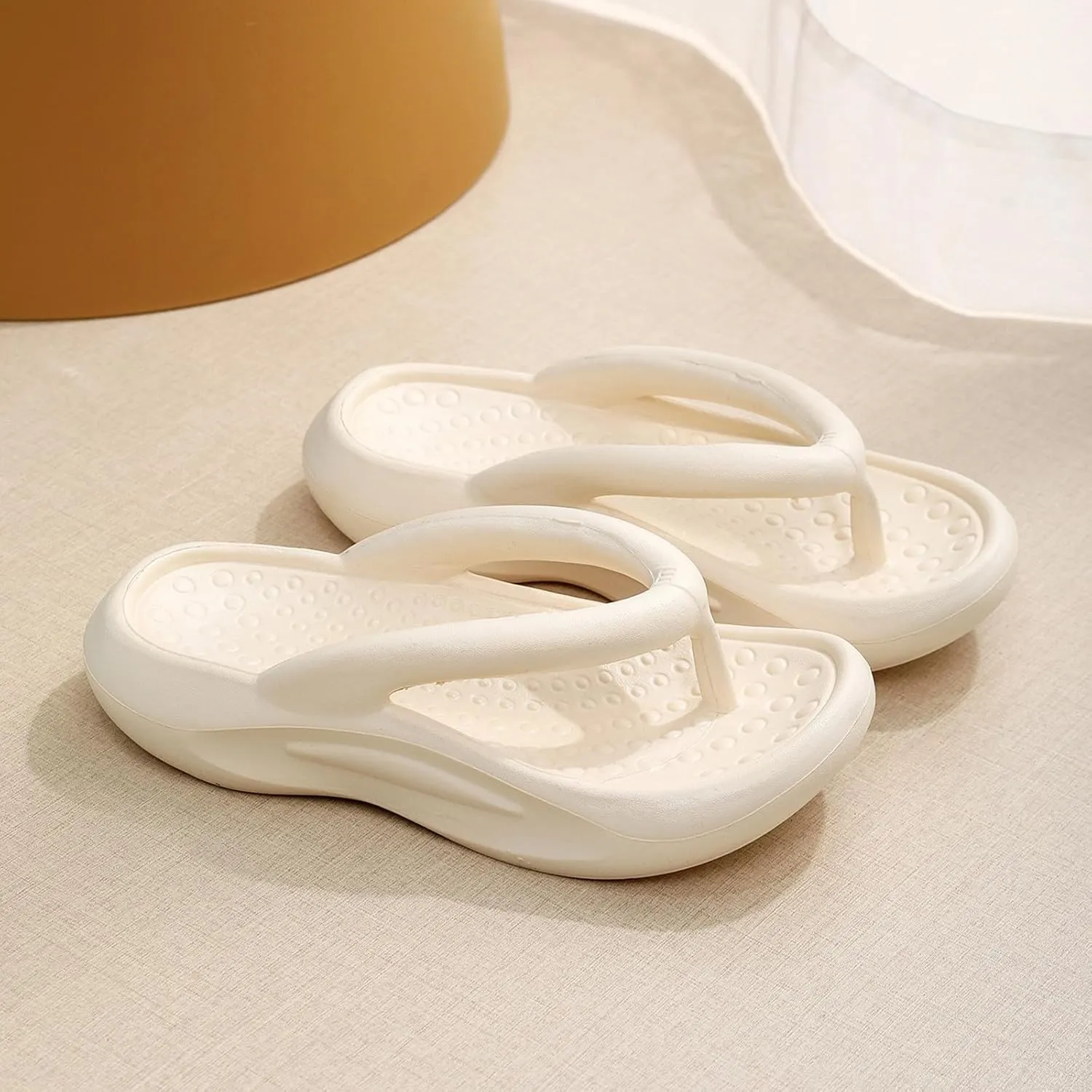Shower Slides for Women Non Slip Quick Drying Shower Slides Open Toe Shower Shoes Women's Flat Slippers