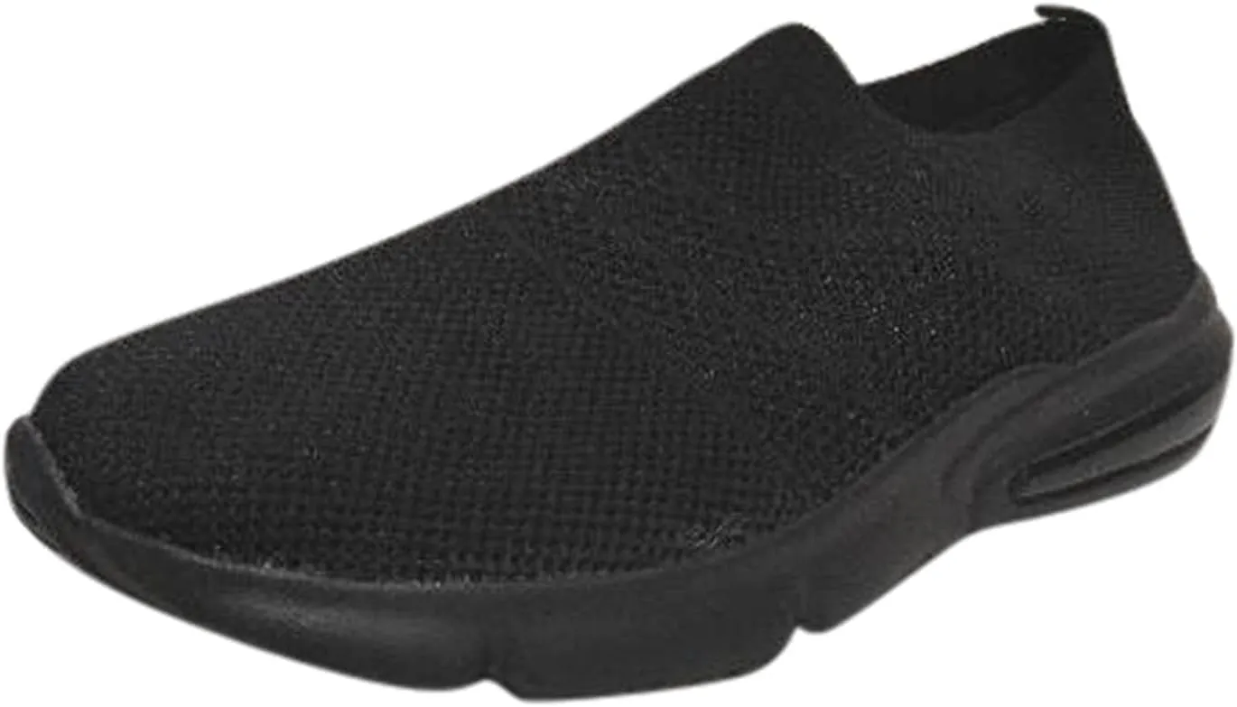 Sneakers for Women Zapatillas para Mujer Elegantes Gym Shoes Women Black Dress Shoes for Plantar Fasciitis for Women Wide Width Zapatos De Trabajo para Mujeres