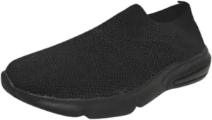 Sneakers for Women Zapatillas para Mujer Elegantes Gym Shoes Women Black Dress Shoes for Plantar Fasciitis for Women Wide Width Zapatos De Trabajo para Mujeres