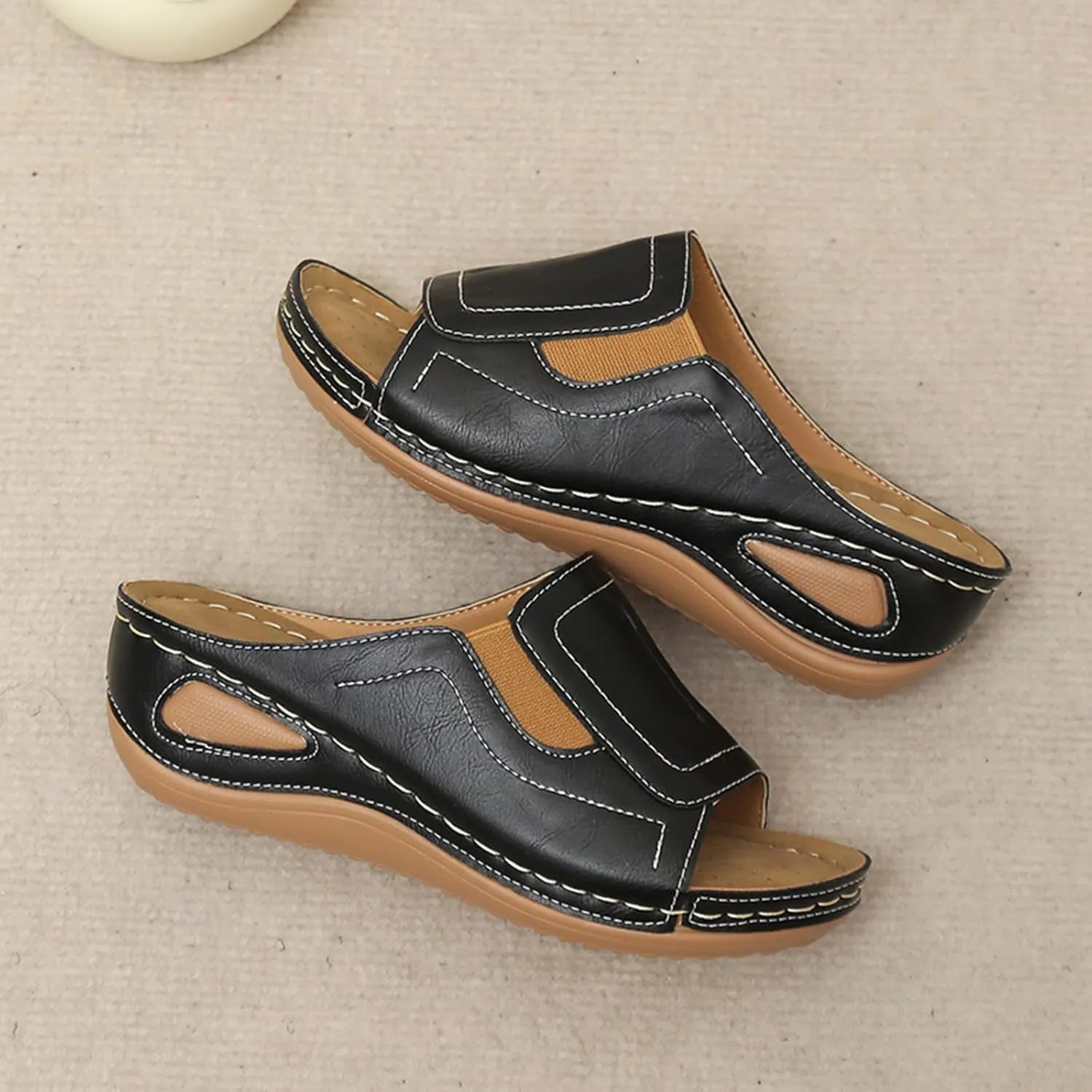 Summer Slides Sandals for Women Non-Slip House Slippers Indoor Outdoor Party Sandals Vacation Sandals for Women