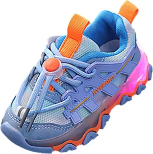 Toddler Boys Girls Light Up Shoes Flashing Lightweight Mesh Breathable Adorable Casual Sneaker for Big Kids Girls