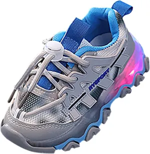 Toddler Boys Girls Light Up Shoes Flashing Lightweight Mesh Breathable Adorable Casual Toddler Athletic Sneakers