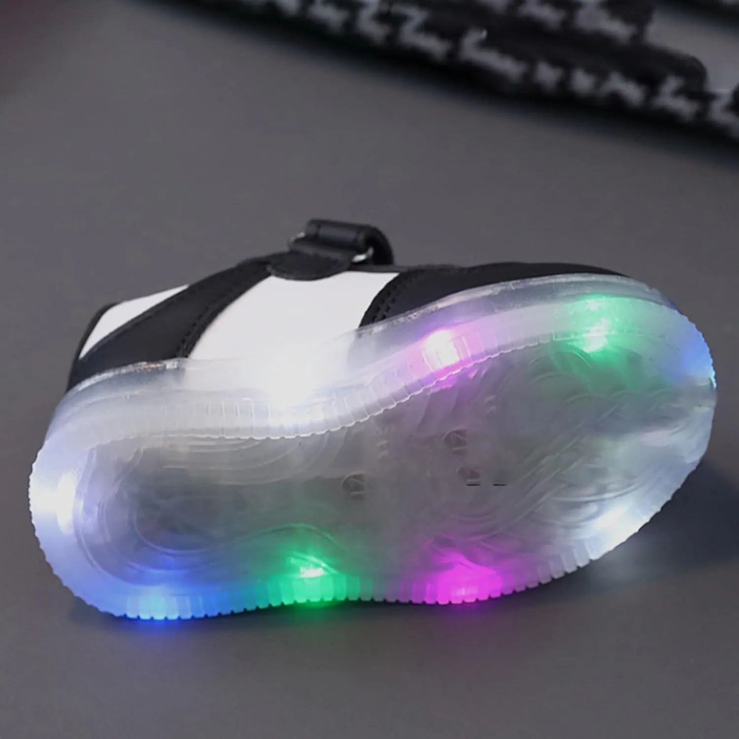 Toddler Boys Girls Light Up Shoes Little-Kids Flashing Soft Bottom Breathable First Sport Casual Slip Shoes Toddler
