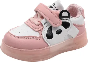 Toddler Boys Girls Light Up Shoes Little-Kids Flashing Soft Bottom Breathable First Sport Casual Slip Shoes Toddler