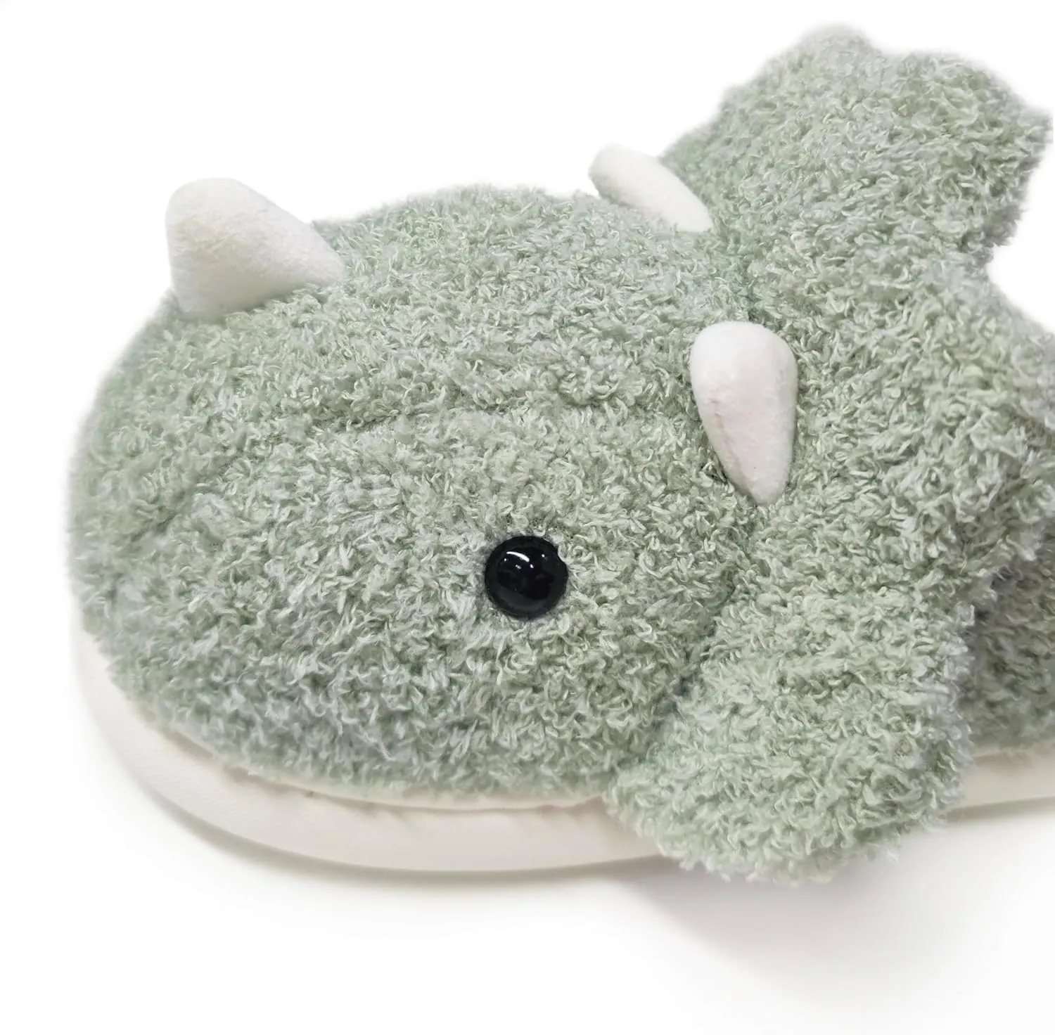 Unisex Dinosaur Slippers Plush House Slippers Soft Sandals Indoor & Outdoor Fuzzy Winter Slippers 2024