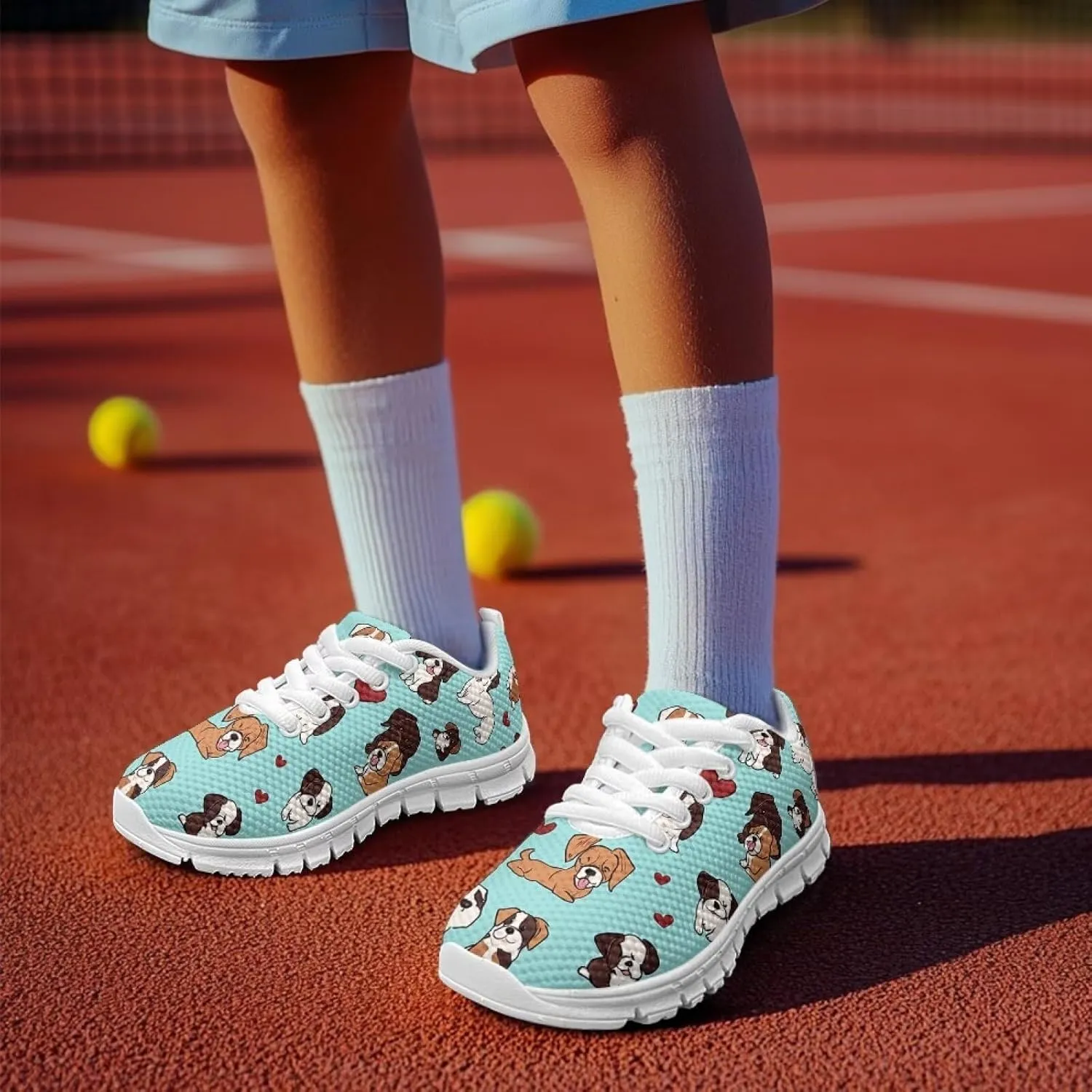 Upetstory Boys Girls Shoes Size 11-3 for Little Big Kids Running Sneakers