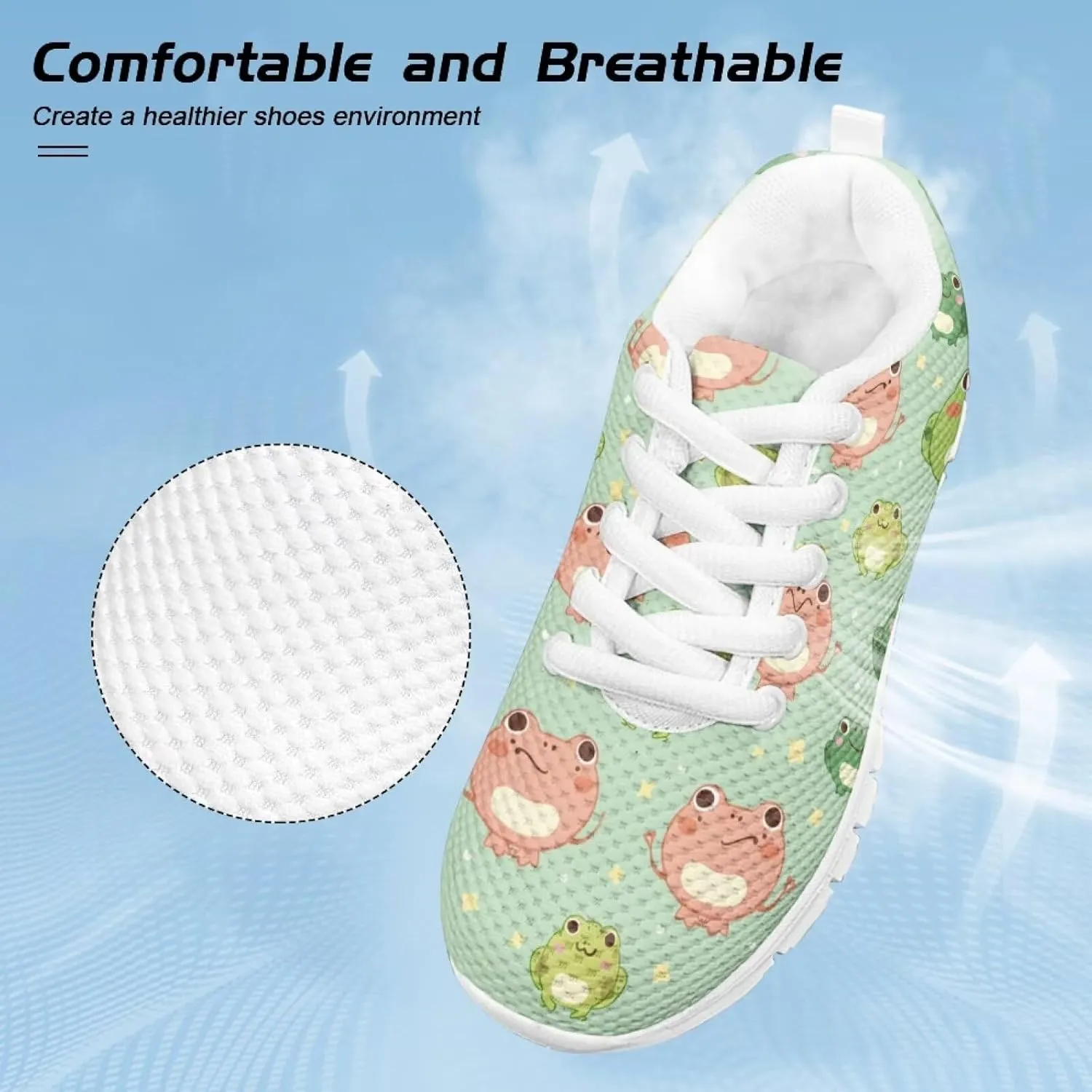 Upetstory Boys Girls Shoes Size 11-3 for Little Big Kids Running Sneakers