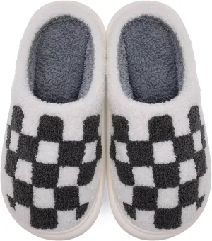 WateLves Women's Pillow Warm Memory Foam Slippers Comfortable Cute House Shoes Lightweight Fuzzy Christmas Slippers