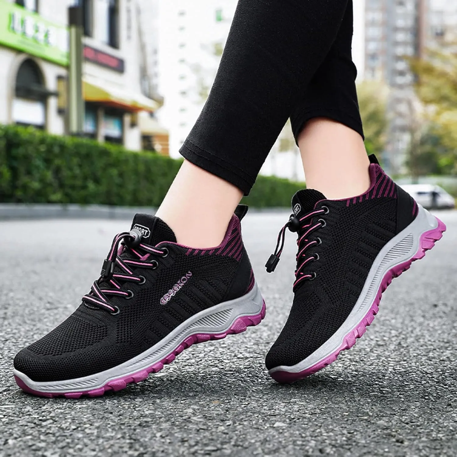 Women Casual Slip On Sneakers Breathable Walking Shoes Lightweight Canvas Comfortable Flats Non Slip Loafers
