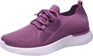 Women Comfortable Slip On Shoes Casual Walking Sneakers Lightweight Canvas Flats Non Slip Breathable Loafers