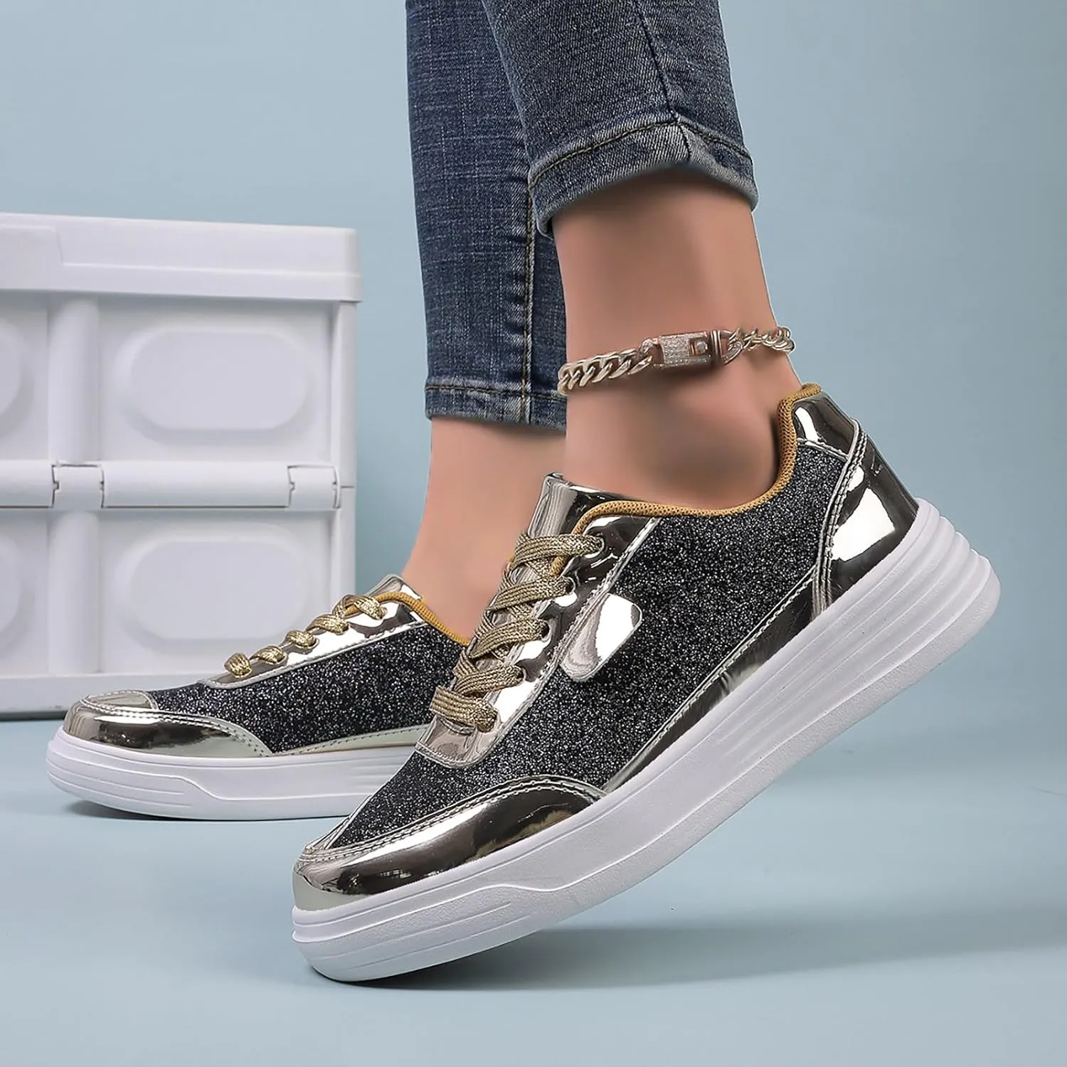Women Slip On Walking Shoes Comfortable Sneakers Casual Lightweight Canvas Flats Non Slip Breathable Loafers