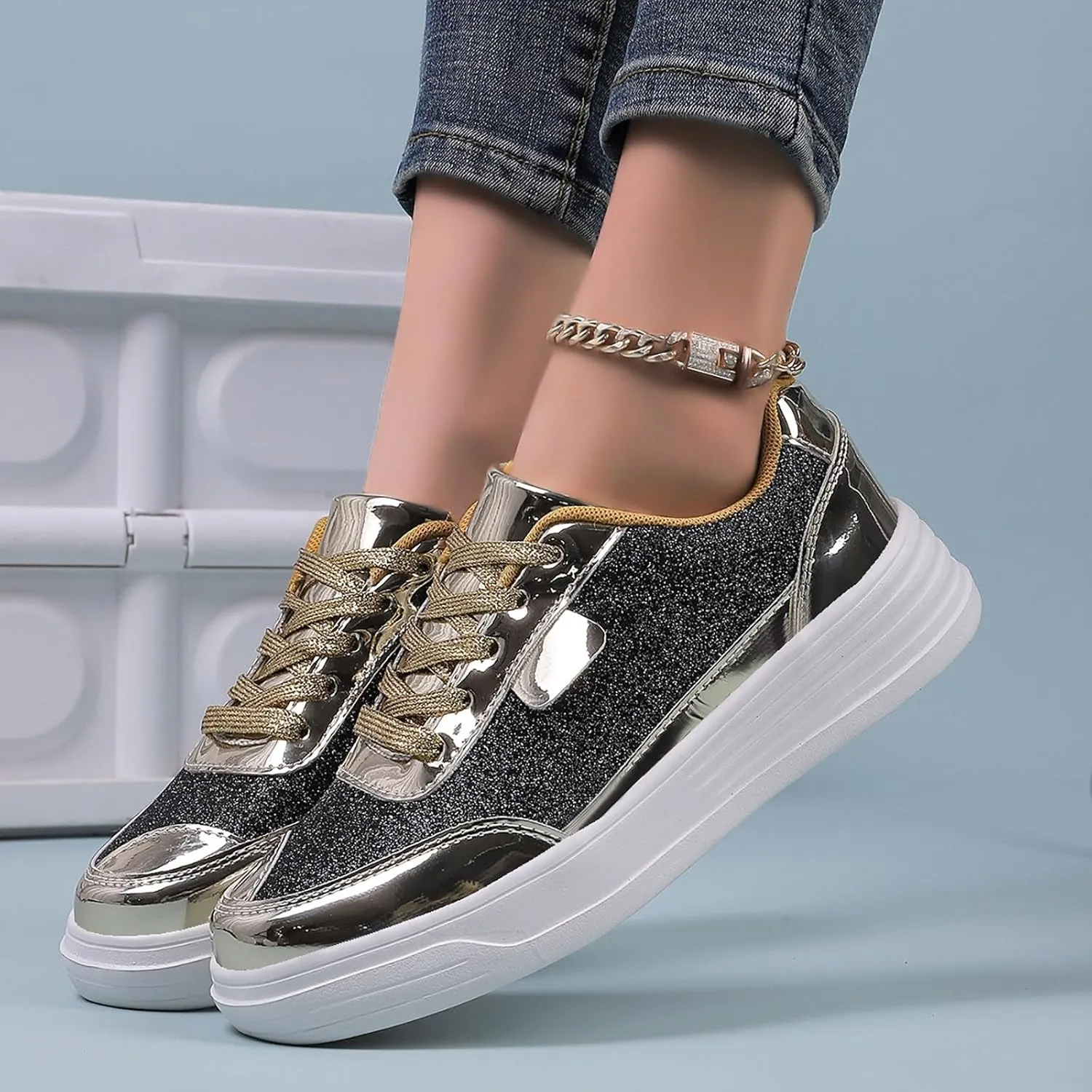 Women Slip On Walking Shoes Comfortable Sneakers Casual Lightweight Canvas Flats Non Slip Breathable Loafers
