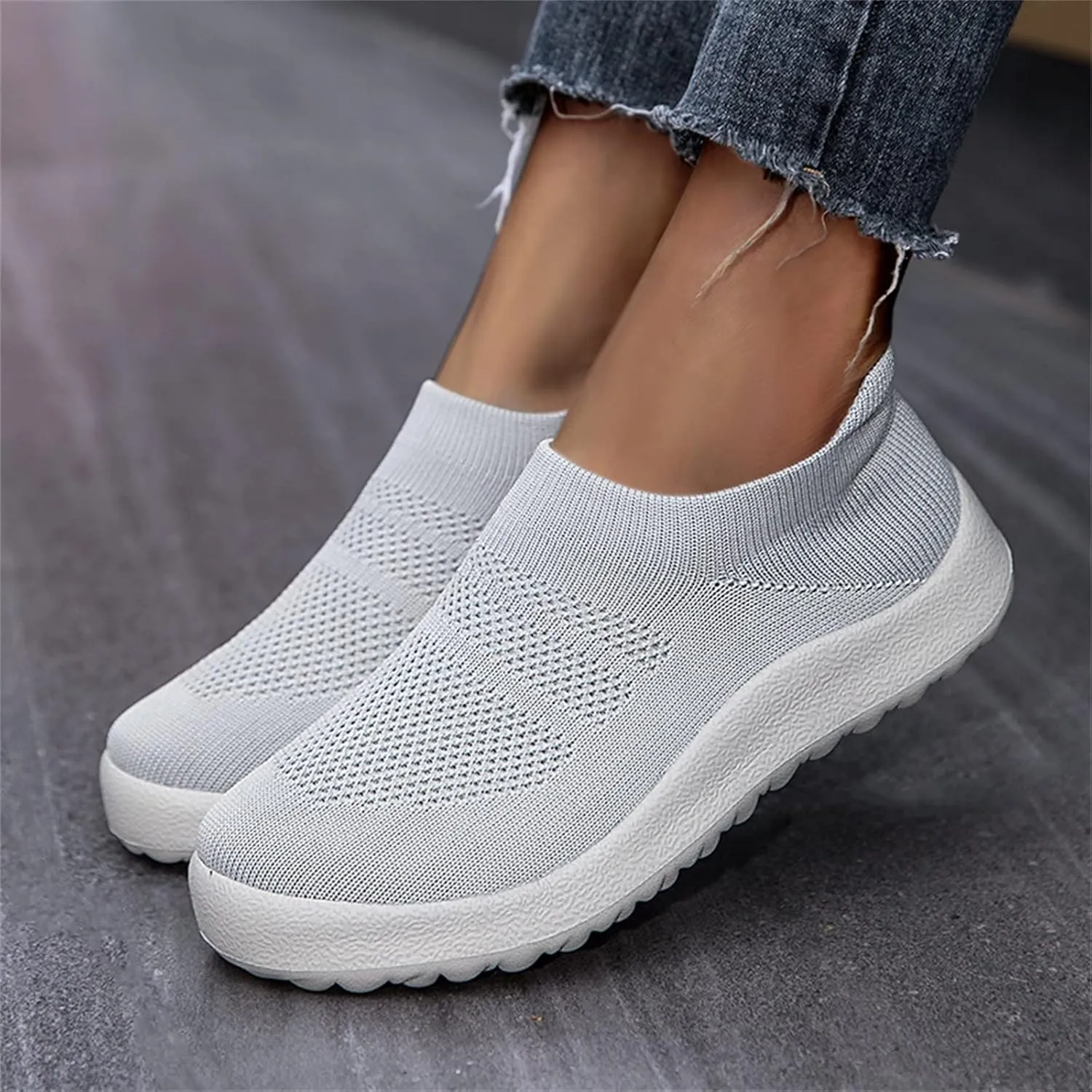 Women Sneakers Black and White Women's Slip On Shoes Size 10 Wide Width Womens Hiking Shoes with Arch Support Trendy Wedge Sneakers for Women 2023 Slip On Sneakers Woman