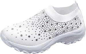 Women Sneakers Size 9 Wide Womens All Black Flat Tennis Shoes Slip On Womens Shoes Casual Fall Boots Plantar Fasciitis Relief Shoes for Women Wide Width Comfy Fall Shoes for Women 2023 Trendy