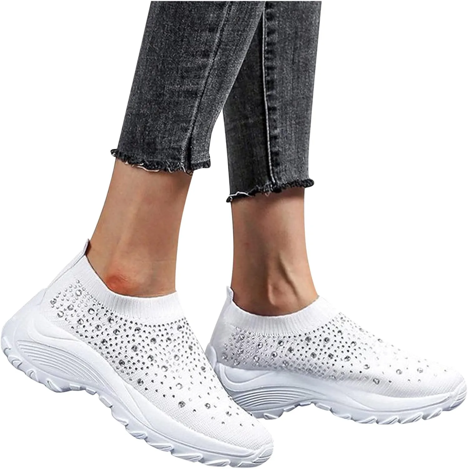 Women Sneakers Size 9 Wide Womens All Black Flat Tennis Shoes Slip On Womens Shoes Casual Fall Boots Plantar Fasciitis Relief Shoes for Women Wide Width Comfy Fall Shoes for Women 2023 Trendy
