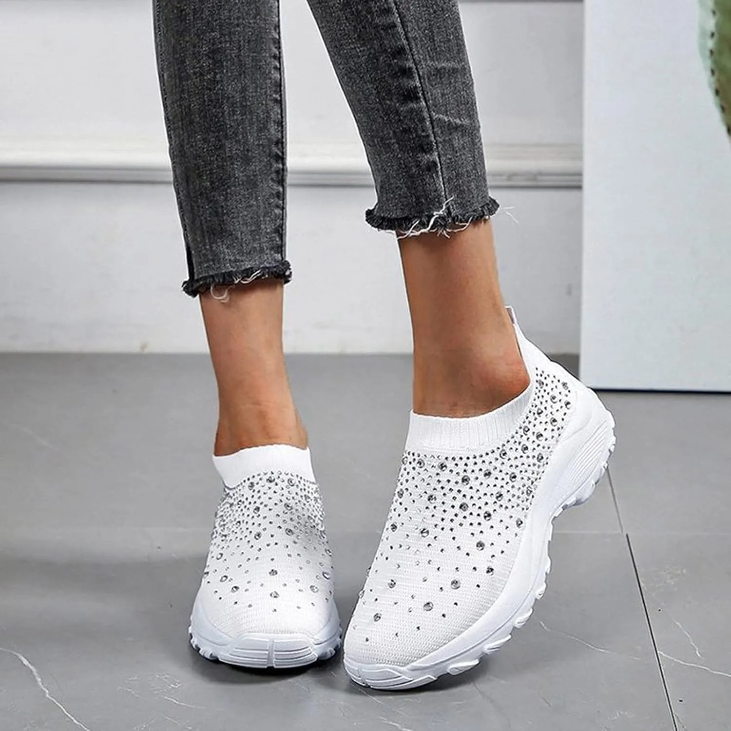 Women Sneakers Size 9 Wide Womens All Black Flat Tennis Shoes Slip On Womens Shoes Casual Fall Boots Plantar Fasciitis Relief Shoes for Women Wide Width Comfy Fall Shoes for Women 2023 Trendy