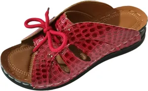 Women's Arch Support Wedge Sandals Open Toe Platform Wedge Casual Sandal Orthopedic Sandals with Arch Support