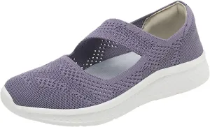 Womens Canvas Slip On Loafers Casual Walking Shoes Lightweight Comfortable Sneakers Non Slip Flat Flats