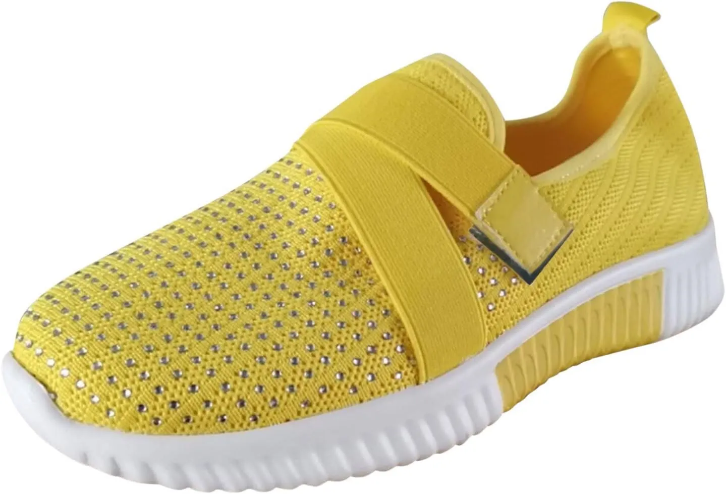 Womens Canvas Slip On Loafers Casual Walking Shoes Lightweight Comfortable Sneakers Non Slip Flat Flats