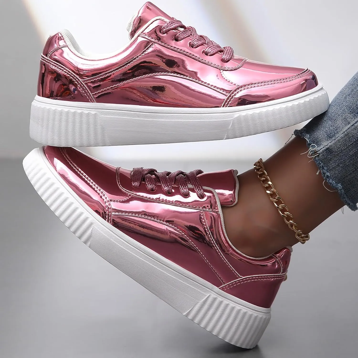 Womens Canvas Slip On Sneakers Casual Walking Shoes Lightweight Comfortable Flats Non Slip Elastic Loafers
