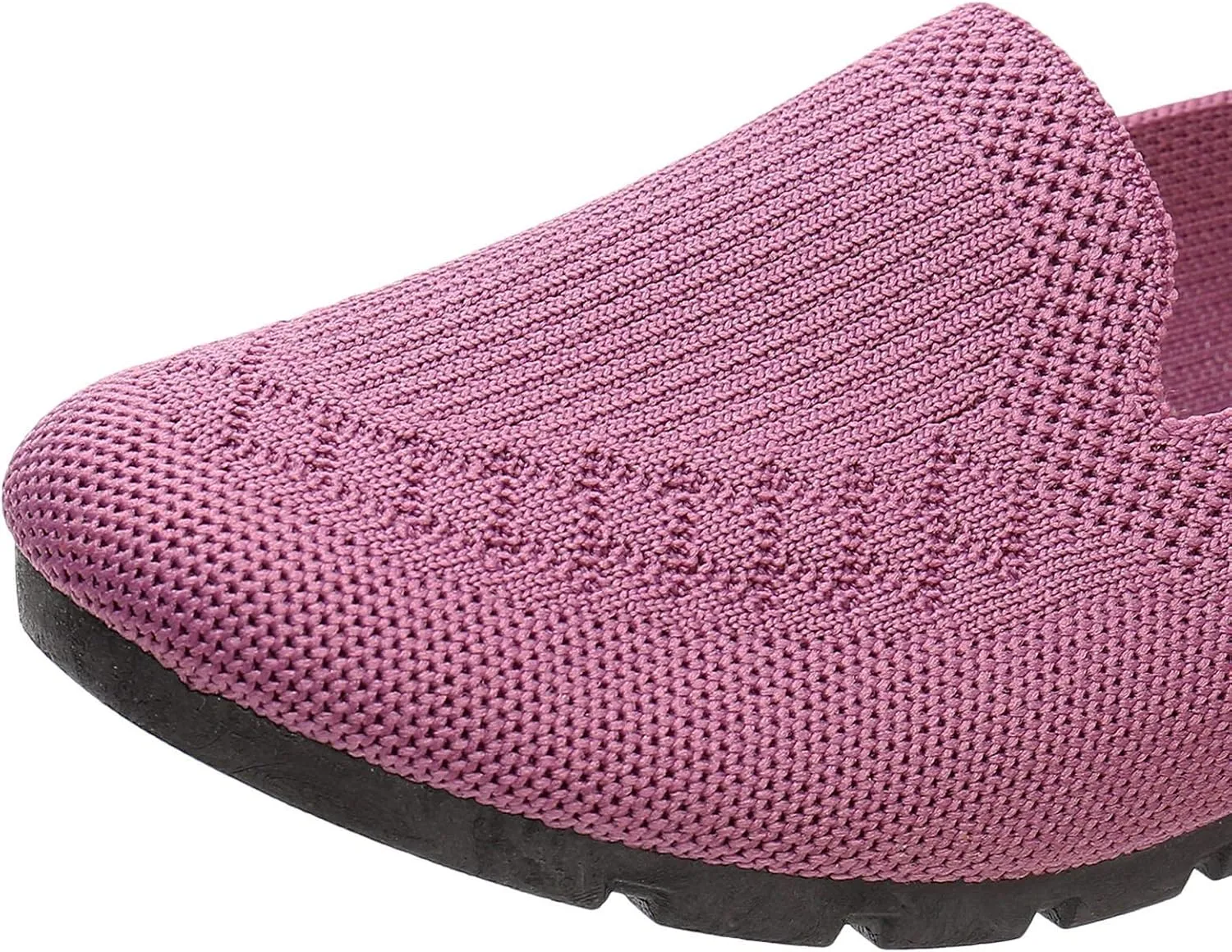 Women's Casual Shoes Summer Wedge Breathable Mesh Round Wedges Single Casual Toe Slip-On Shoes