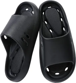 Women's Flat Slippers Shower Shoes Shower Sandals for Gym Spa Pool Non Slip Pool Slides Women's Cloud Slides