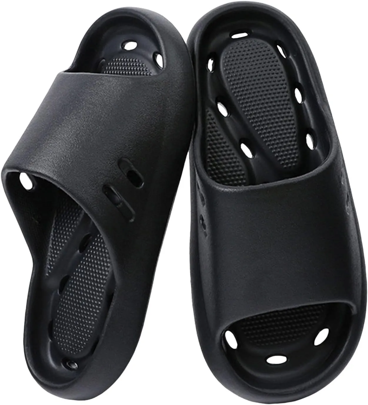 Women's Flat Slippers Shower Shoes Shower Sandals for Gym Spa Pool Non Slip Pool Slides Women's Cloud Slides