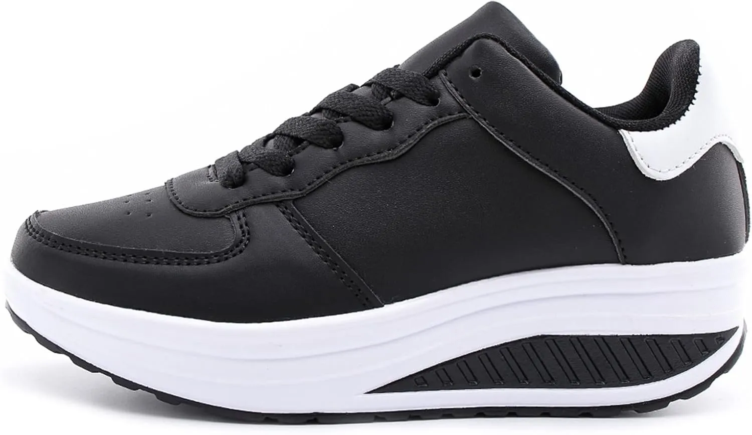 Womens Non Slip Slip On Sneakers Casual Walking Shoes Lightweight Canvas Comfortable Flats Elastic Loafers