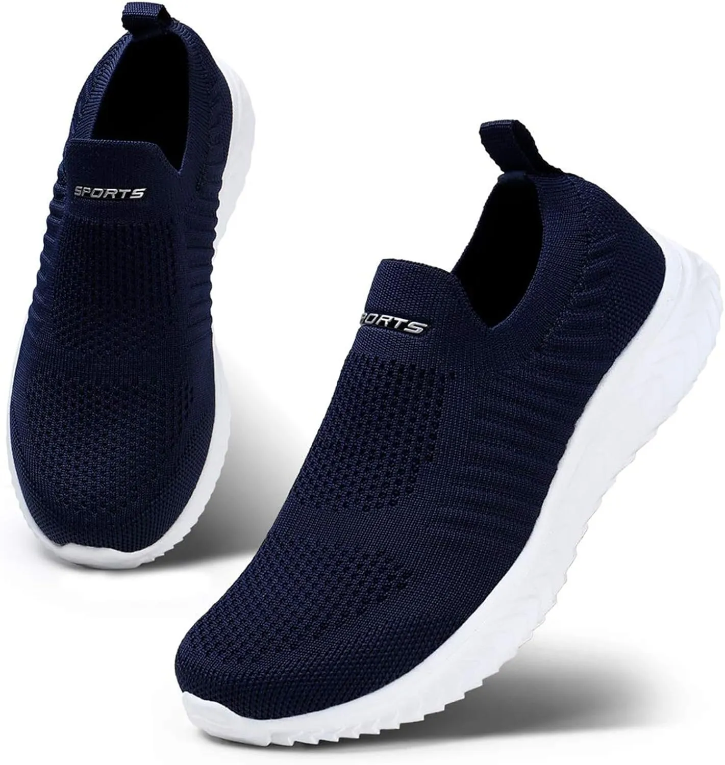 Womens Orthopedic Diabetic Walking Shoes Slip On Sneakers with Arch Support Comfortable Casual Loafers Plantar Fasciitis Foot Pain Relief