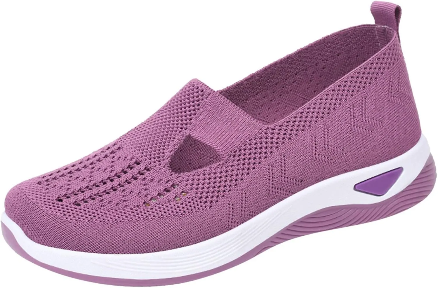 Womens Orthopedic Diabetic Walking Shoes Slip On Sneakers with Arch Support Comfortable Casual Loafers Plantar Fasciitis Foot Pain Relief