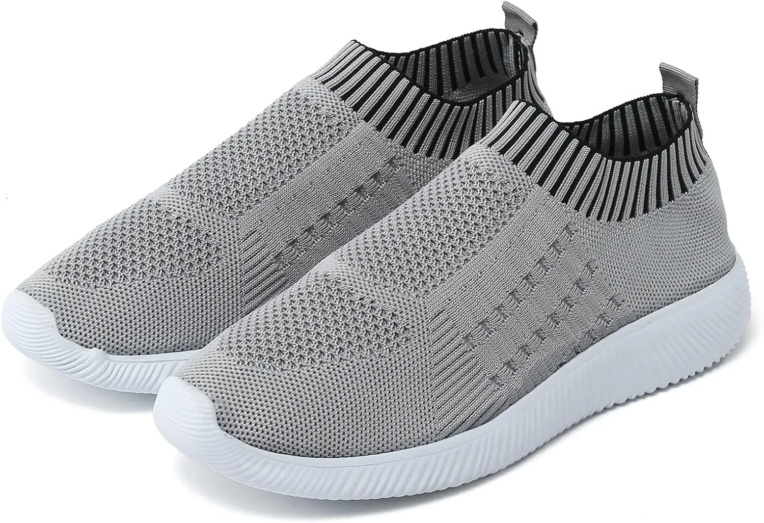 Womens Orthopedic Slip On Casual Shoes Walking Sneakers with Arch Support Comfortable Loafers Plantar Fasciitis Relief Foot Pain Diabetic Feet