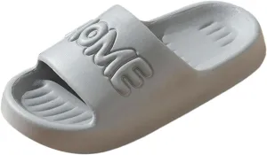 Women's Pillow Slippers Indoor Slides Bathroom Sandals Quick Drying Shower Slippers Shower Shoes for Women