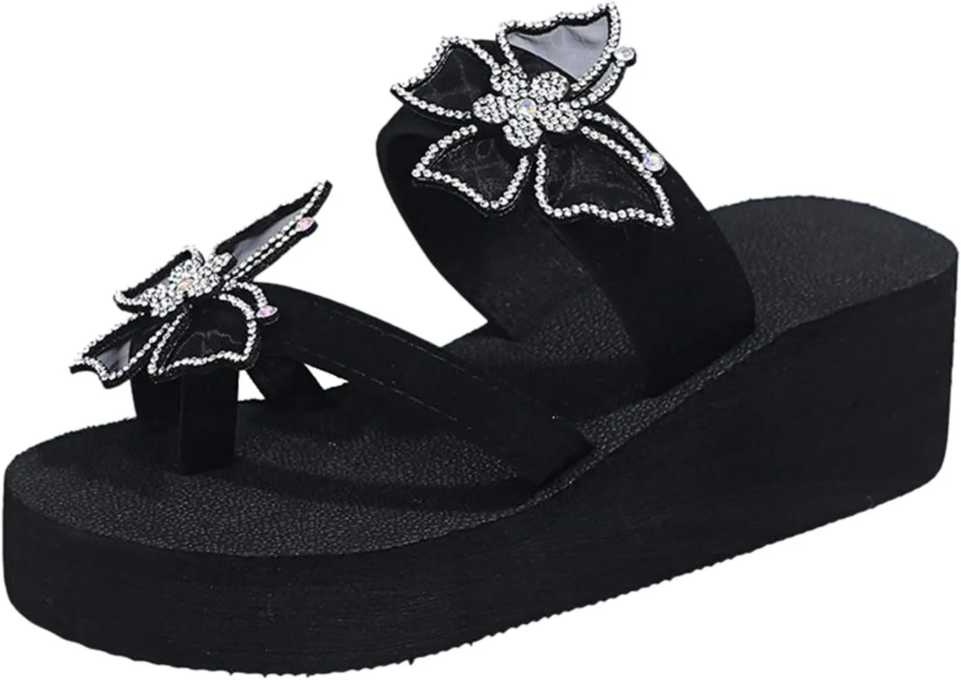 Women's Summer Fashion Flip-Flops Women's Non Slip Casual Arch Support Flip Flops Slip On Beach Slippers