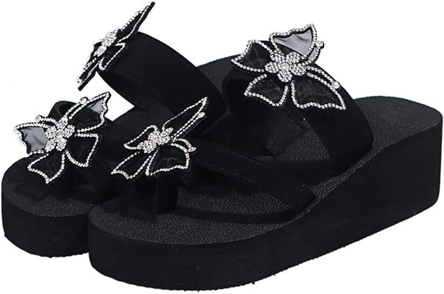 Women's Summer Fashion Flip-Flops Women's Non Slip Casual Arch Support Flip Flops Slip On Beach Slippers